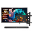 43" Google Outdoor TV - 1000 Nits QLED 4K - Deck Pro QLED 2.0 Series
