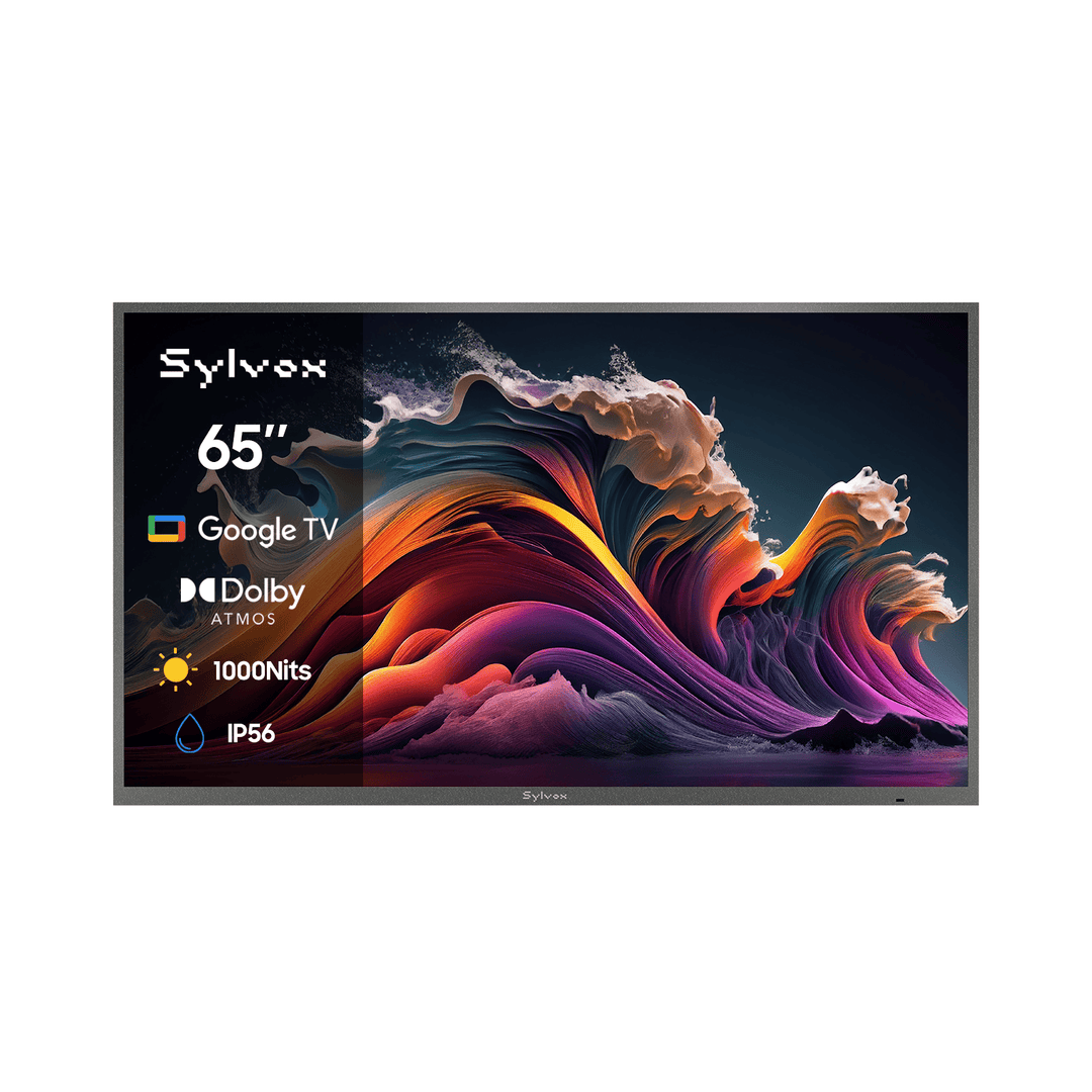 65" Google Outdoor TV - 1000 Nits QLED 4K - Deck Pro QLED 2.0 Series