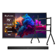75" Google Outdoor TV - 1000 Nits QLED 4K - Deck Pro QLED 2.0 Series