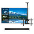 43" Google Telewizor zewnętrzny (2000 nitów super jasny) - seria Pool Pro 2.0