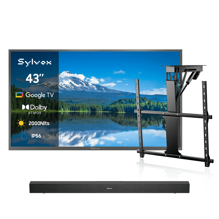 43" Google Outdoor TV  (2000 Nits Super Bright) - Pool Pro 3.0 Series