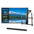 43" Google Telewizor zewnętrzny (2000 nitów super jasny) - seria Pool Pro 2.0