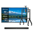 43" Google Telewizor zewnętrzny (2000 nitów super jasny) - seria Pool Pro 2.0