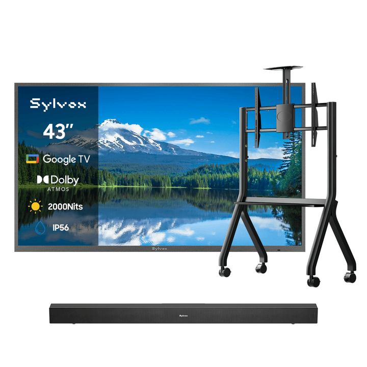 43" Google Outdoor TV  (2000 Nits Super Bright) - Pool Pro 3.0 Series