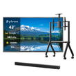 43" Google Telewizor zewnętrzny (2000 nitów super jasny) - seria Pool Pro 2.0