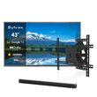 43" Google Telewizor zewnętrzny (2000 nitów super jasny) - seria Pool Pro 2.0