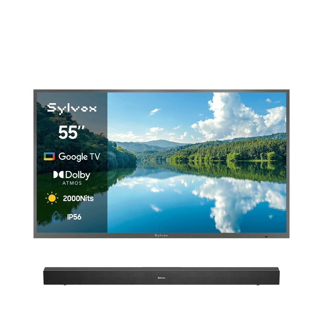 Téléviseur extérieur Google 55" (2000 Nits Super Lumineux) - Série Pool Pro 2.0
