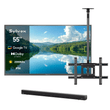 Téléviseur extérieur Google 55" (2000 Nits Super Lumineux) - Série Pool Pro 2.0