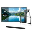 Téléviseur extérieur Google 55" (2000 Nits Super Lumineux) - Série Pool Pro 2.0