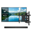 Téléviseur extérieur Google 55" (2000 Nits Super Lumineux) - Série Pool Pro 2.0