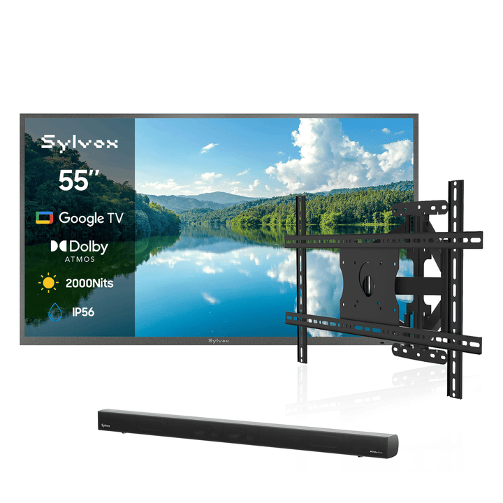 55" Google Outdoor TV (2000 Nits Super Bright) - Pool Pro 3.0 Series