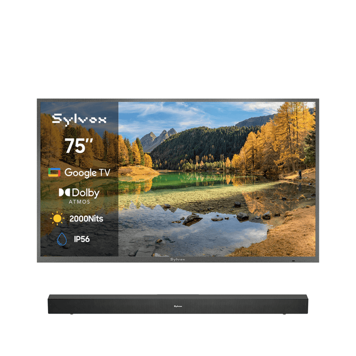 75" Google Outdoor TV (2000 Nits Super Bright) - Pool Pro 3.0 Series