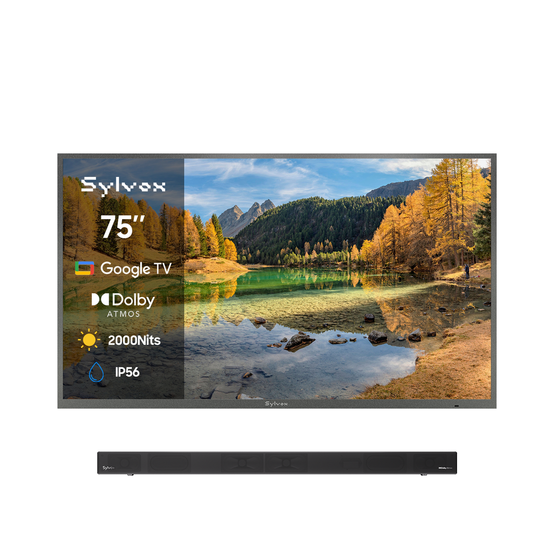 TV da esterno Google 75" (2000 Nits Super Luminoso) - Serie Pool Pro 2.0