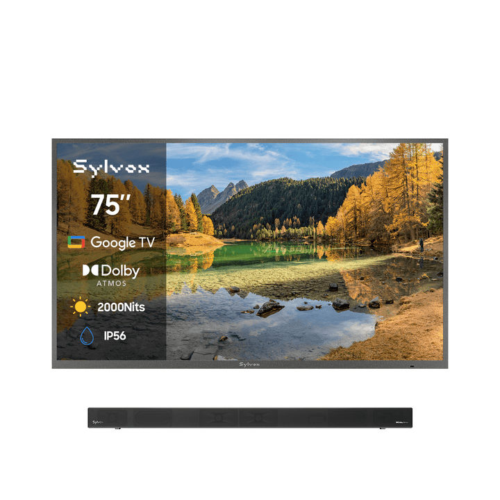 75" Google Outdoor TV (2000 Nits Super Bright) - Pool Pro 3.0 Series