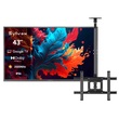 43" Google Telewizor zewnętrzny - 2000 nitów QLED Ultra jasny do pełnego słońca - Pool Pro QLED 2.0 Series
