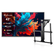 43" Google Telewizor zewnętrzny - 2000 nitów QLED Ultra jasny do pełnego słońca - Pool Pro QLED 2.0 Series
