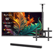 Telewizor Google Outdoor 55" - 2000 nitów QLED Ultra Jasny do Pełnego Słońca - Seria Pool Pro QLED 2.0