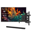 Telewizor Google Outdoor 55" - 2000 nitów QLED Ultra Jasny do Pełnego Słońca - Seria Pool Pro QLED 2.0