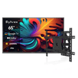 65" Google Telewizor zewnętrzny - 2000 nitów QLED ultra jasny do pełnego słońca - Pool Pro QLED 2.0 Series