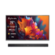 75" Google Telewizor zewnętrzny - 2000 nitów QLED Ultra jasny do pełnego słońca - Pool Pro QLED 2.0 Seria