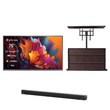 75" Google Telewizor zewnętrzny - 2000 nitów QLED Ultra jasny do pełnego słońca - Pool Pro QLED 2.0 Seria