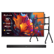 75" Google Telewizor zewnętrzny - 2000 nitów QLED Ultra jasny do pełnego słońca - Pool Pro QLED 2.0 Seria