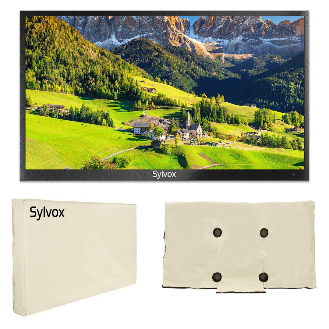 Sylvox Wasserdichte TV-Abdeckung für Outdoor-Fernsehen 40-43"